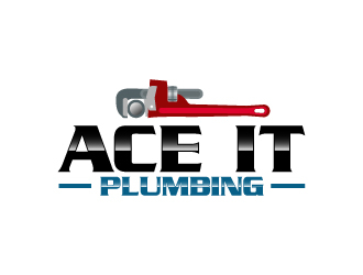 Ace It Plumbing logo design by Erasedink