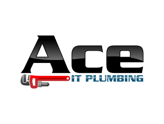 Ace It Plumbing logo design by ekitessar