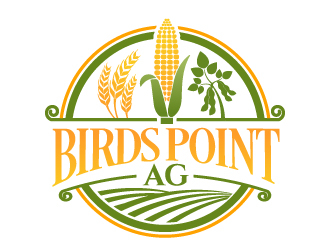 Birds Point Ag logo design by jaize