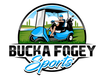 Bucka Fogey Sports logo design by DreamLogoDesign