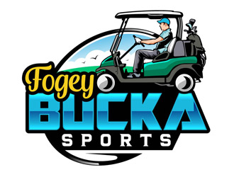 Bucka Fogey Sports logo design by DreamLogoDesign