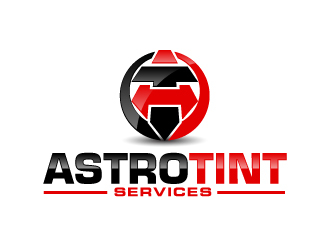 Astro Tint Services/ Astro Tint logo design by karjen