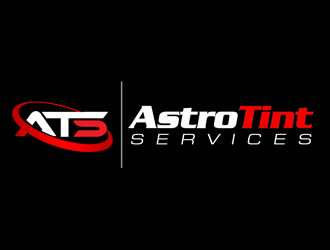 Astro Tint Services/ Astro Tint logo design by kunejo