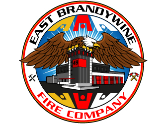 East Brandywine Fire Company  logo design by Suvendu