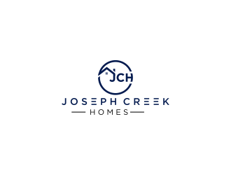 Joseph Creek Homes logo design by vuunex
