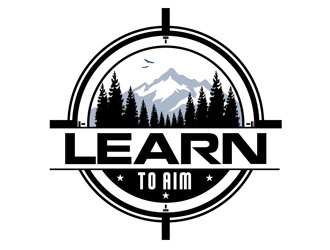 Learn To Aim logo design by DreamLogoDesign