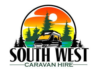 South West Caravan Hire  logo design by ElonStark