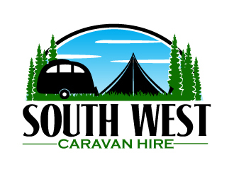 South West Caravan Hire  logo design by ElonStark