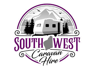 South West Caravan Hire  logo design by haze