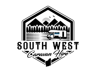 South West Caravan Hire  logo design by Suvendu
