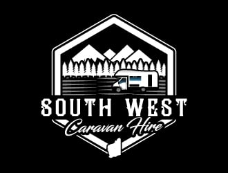South West Caravan Hire  logo design by Suvendu