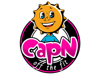 CapN off the fit logo design by DreamLogoDesign
