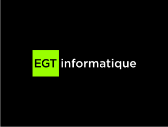 EGT informatique logo design by GemahRipah