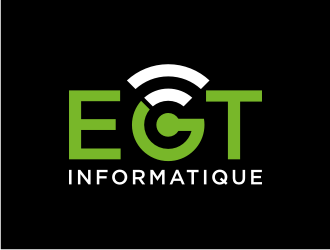 EGT informatique logo design by puthreeone