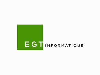 EGT informatique logo design by DuckOn