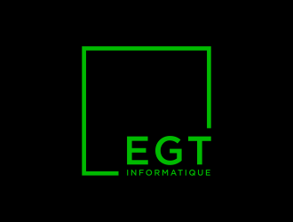 EGT informatique logo design by christabel