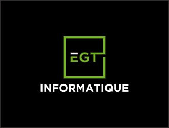 EGT informatique logo design by josephira