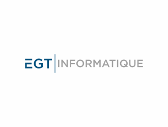 EGT informatique logo design by kurnia