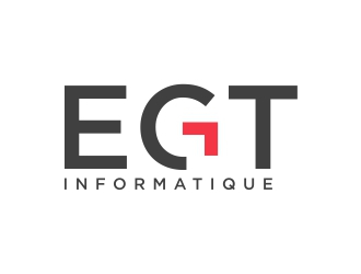 EGT informatique logo design by epscreation