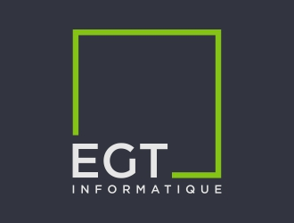 EGT informatique logo design by epscreation