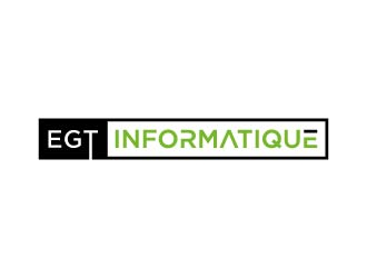 EGT informatique logo design by maserik