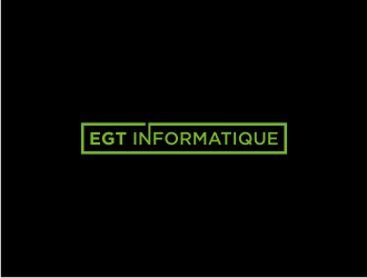 EGT informatique logo design by sodimejo