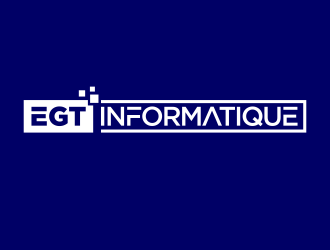 EGT informatique logo design by M J