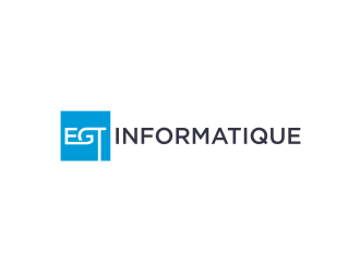 EGT informatique logo design by uptogood