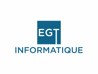 EGT informatique logo design by hopee
