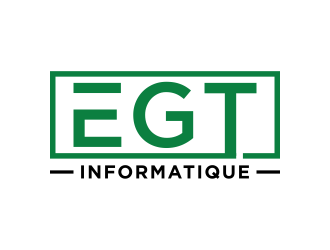 EGT informatique logo design by Lavina