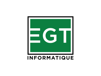 EGT informatique logo design by Lavina