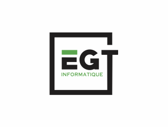 EGT informatique logo design by up2date