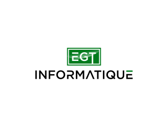 EGT informatique logo design by hoqi