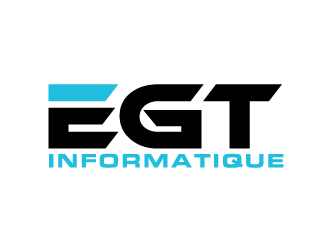 EGT informatique logo design by ElonStark