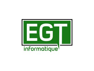 EGT informatique logo design by fadlan
