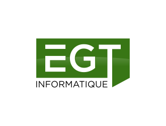 EGT informatique logo design by Msinur