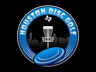Houston Disc Golf logo design by rizuki
