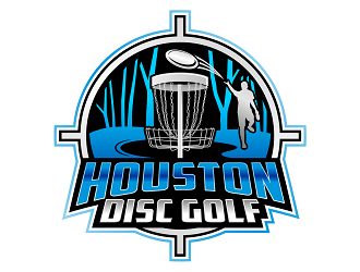 Houston Disc Golf logo design by haze