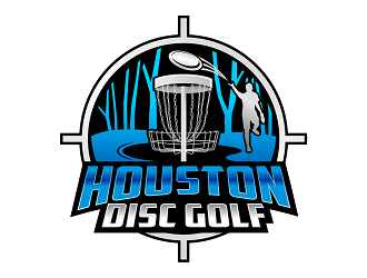 Houston Disc Golf logo design by haze