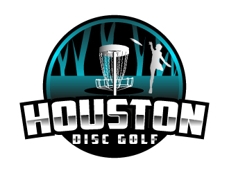 Houston Disc Golf logo design by Suvendu