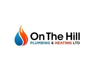 On The Hill Plumbing & Heating Ltd logo design by GemahRipah