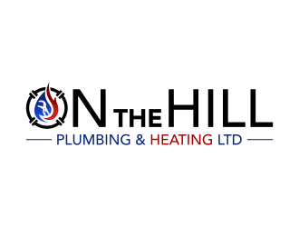 On The Hill Plumbing & Heating Ltd logo design by ingepro