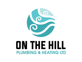 On The Hill Plumbing & Heating Ltd logo design by JessicaLopes