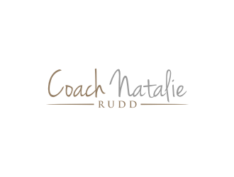 Coach Natalie Rudd logo design by Artomoro