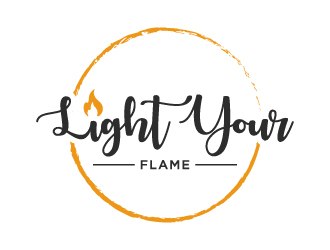 Light Your Flame logo design by cybil