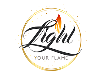Light Your Flame logo design by 3Dlogos