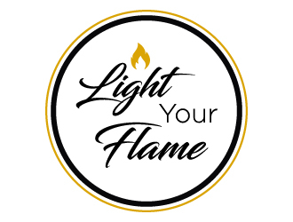 Light Your Flame logo design by gateout