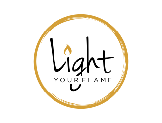 Light Your Flame logo design by GassPoll