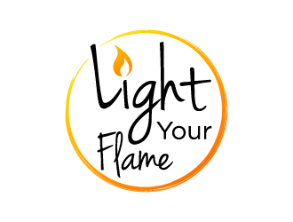 Light Your Flame logo design by mewlana