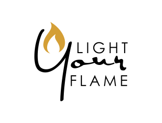 Light Your Flame logo design by GassPoll